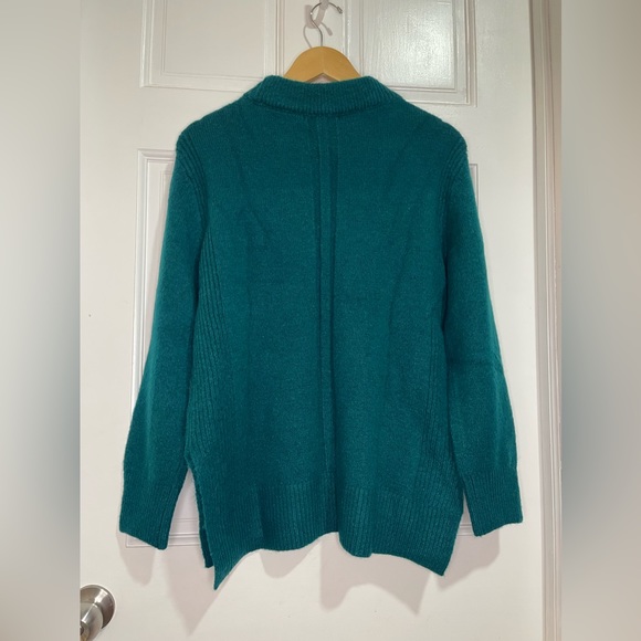 Knit Sweater-Teal 
Color - Picture 8 of 12